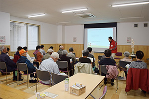 住民向けの出前講座の講師